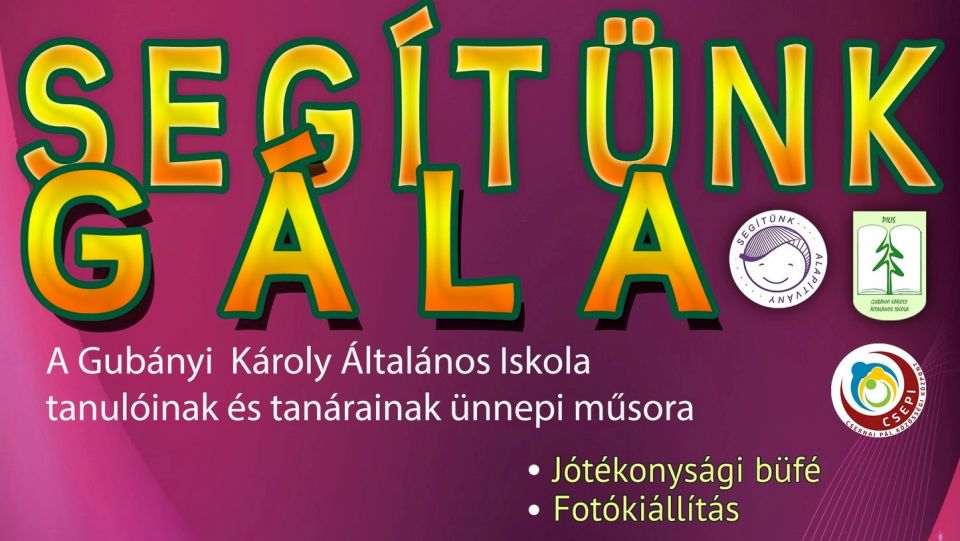 A Gubányi Károly Általános Iskola tanulóinak és tanárainak ünnepi műsora.