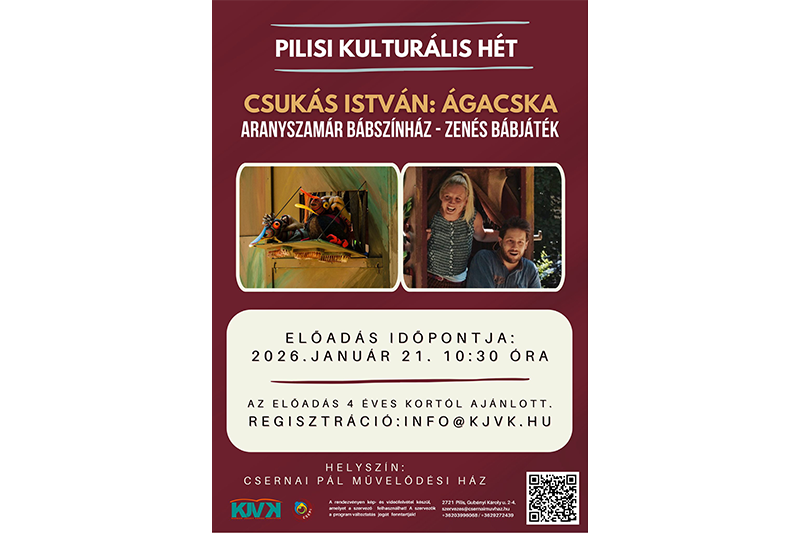 Pilisi Kulturális Hét Csukás István: Ágacska