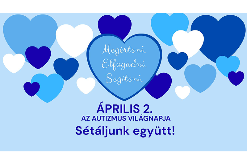 Közös séta az Autizmus Világnapján