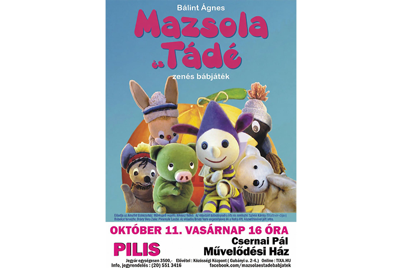 Mazsola és Tádé érkezik a Csepibe!