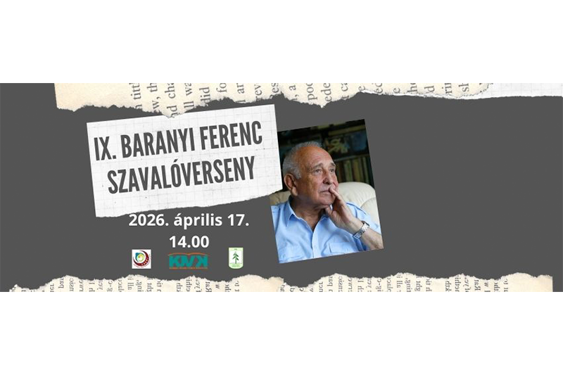 IX. Baranyi Ferenc Szavalóverseny