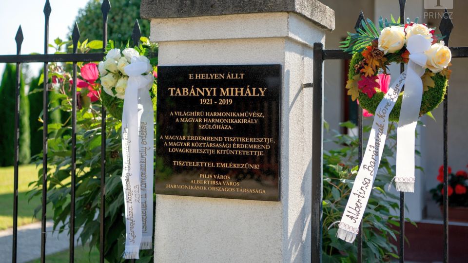 Tabányi Mihály Emléktábla avatás