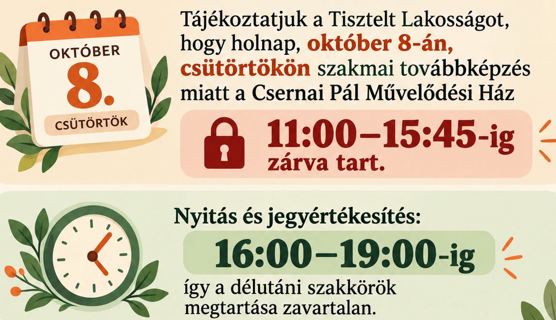 Tájékoztatás