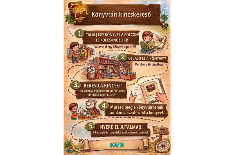 Könyvtári kincskereső