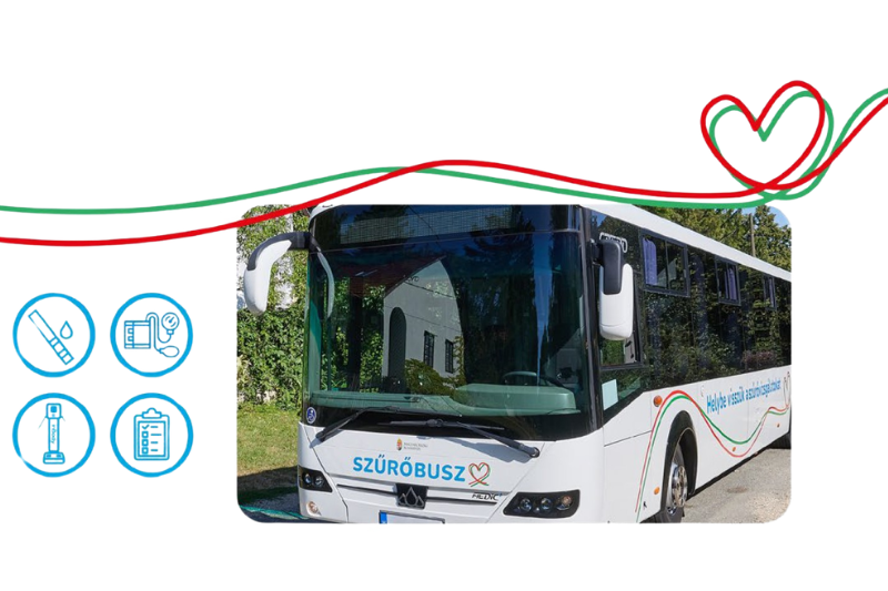 Szűrőbusz érkezik Pilisre