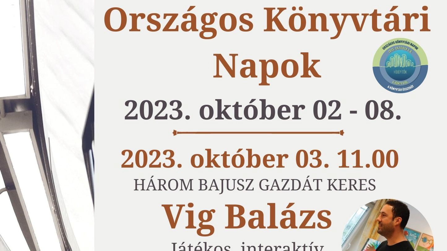 Országos Könyvtári Napok 2023