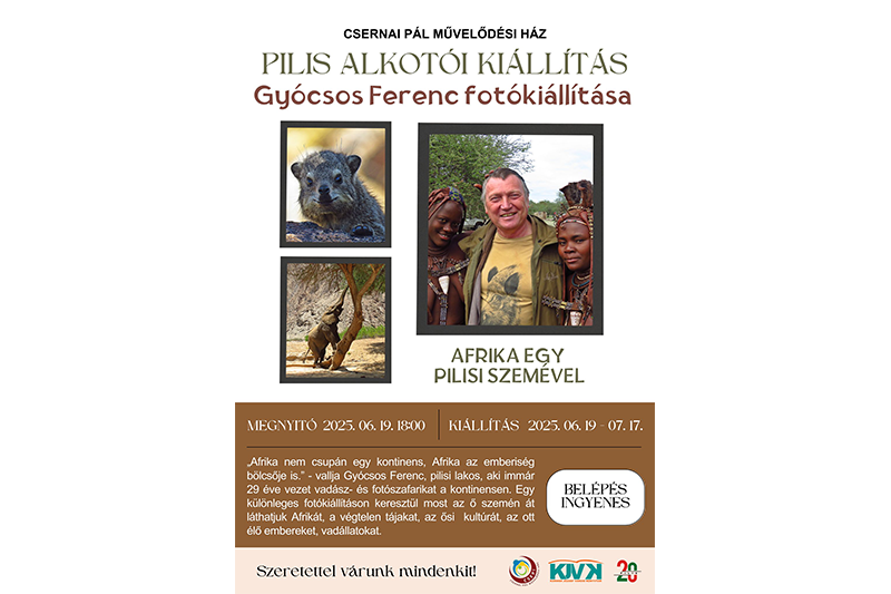 „Pilis Alkotói” kiállítássorozat