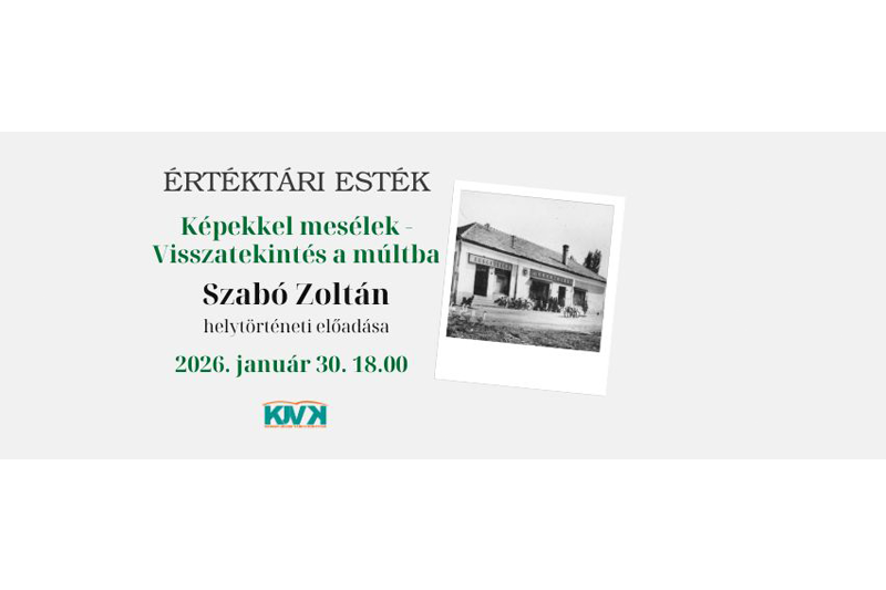 Idén is folytatódik az Értéktári esték című rendezvénysorozat a Kármán József Városi Könyvtárban.