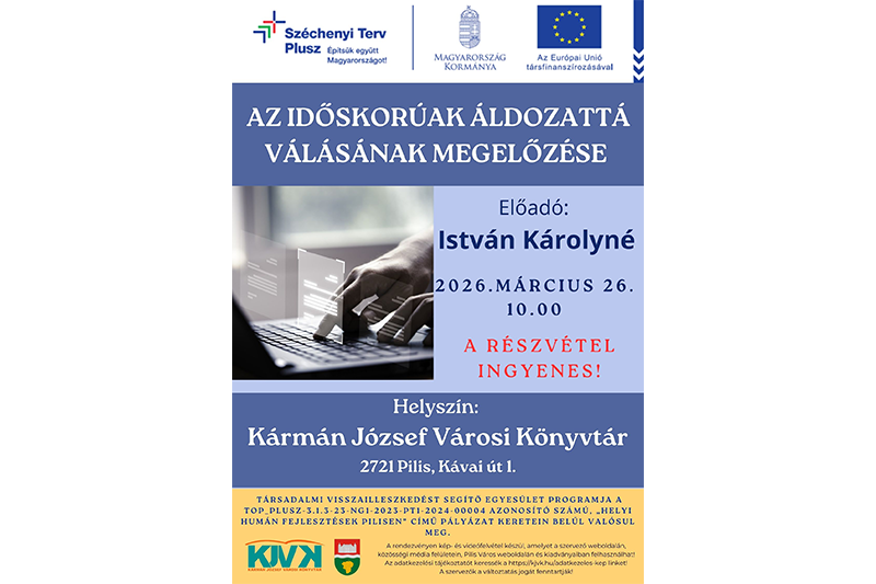 Az időskorúak áldozattá válásának megelőzése