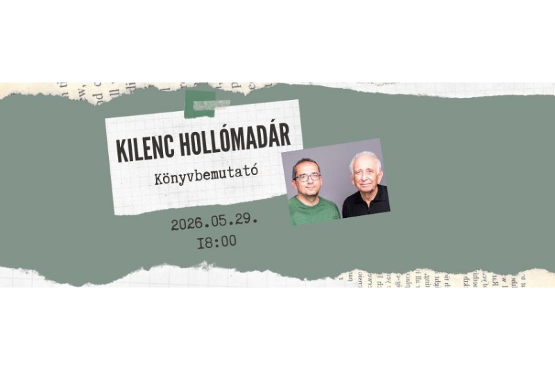 Kilenc hollómadár - Baranyi Ferenc, Kossuth- és József Attila-díjas költő, író, műfordító és Jóna Dávid költő, a Art'húr kulturális művészeti lap főszerkesztőjének lírai párbeszéde a Városi Könyvtárban
