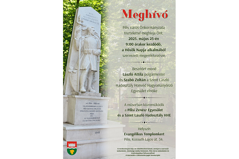 Hősök Napja - Emlékezzünk együtt!