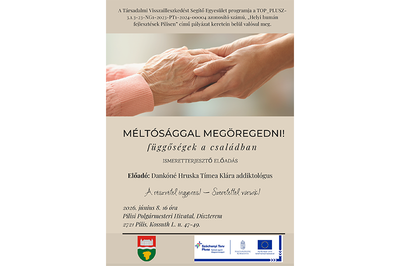 Méltósággal megöregedni